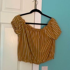 American Eagle Off the Shoulder top